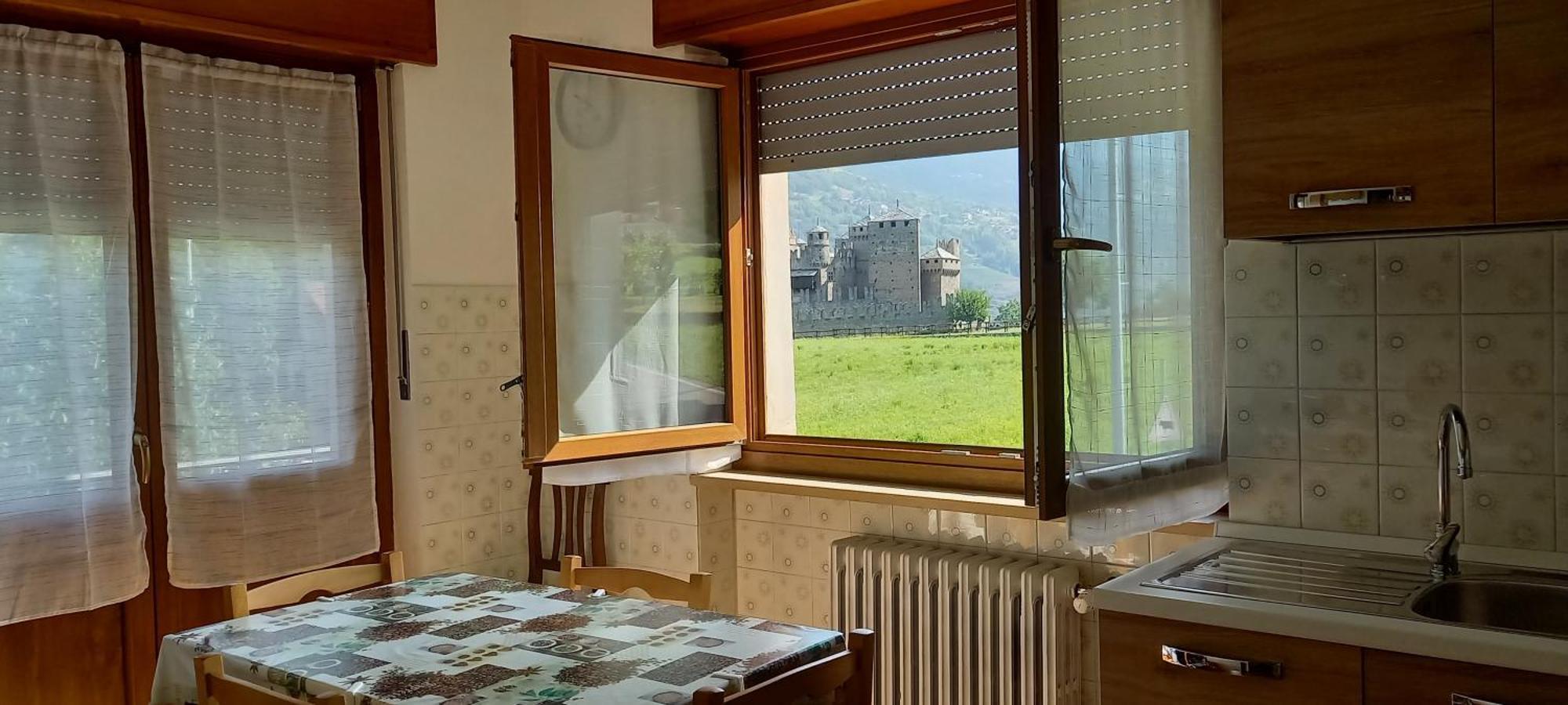 Vue Du Chateau Villa Fenis Buitenkant foto